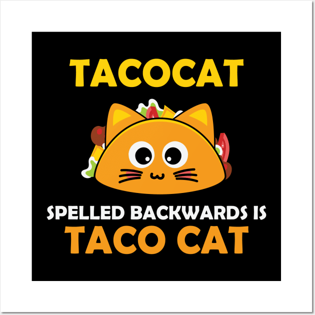 Taco Cat Wall Art by ARTGUMY